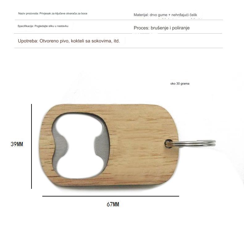 Otvarač za pivo od nerđajućeg čelika sa ergonomskom ručkom i vrhom šrafcigera - Izdržljiv, otporan na rđu, dvostruki otvarač za kapice i flaše za kuću, barove, žurke - Kompaktan prenosivi dizajn sa rupom za privezak (bez ivica, sigurno skladištenje) - Idealan za pivo