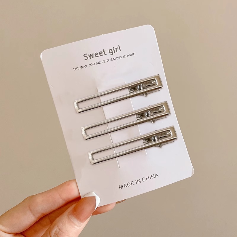 Jesen Zima Smeđe Šnale za Kosu za Žene Nevidljive Bočne Kopče Jednostavne Šnale za Šiške Dodaci za Kosu