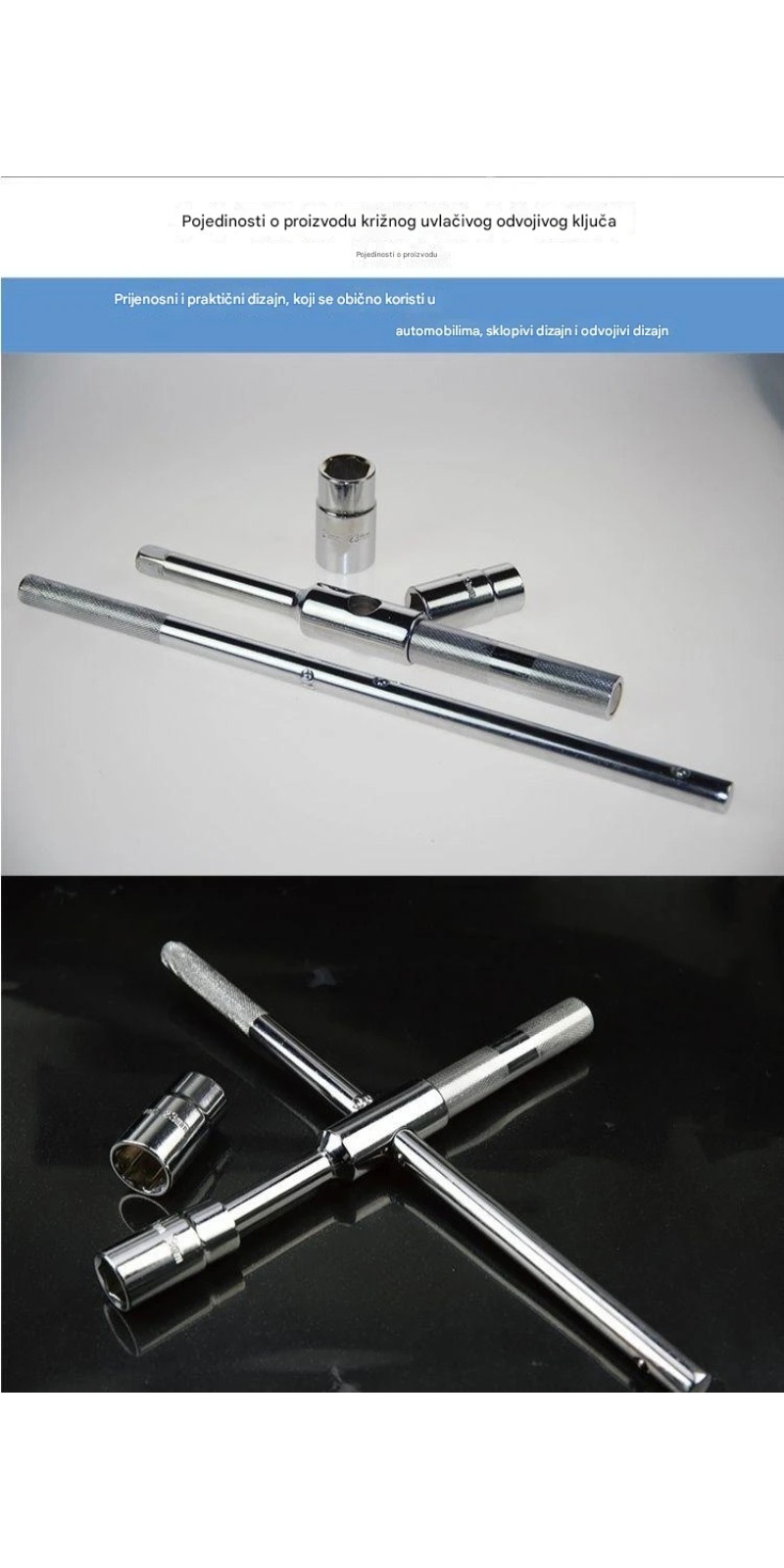 Profesionalni set nasadnih ključeva za popravku automobila i održavanje kuće | Izdržljivo gvožđe