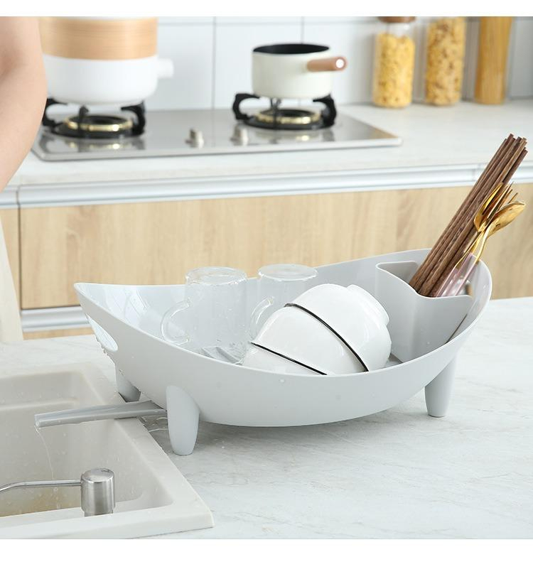 Višenamenski stalak za drenažne posude za kuhinjsko skladištenje | Dizajn koji štedi prostor sa podesivim nogama i neklizajućom bazom