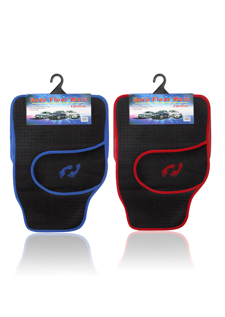 Set od 4 neklizajuće auto patosnice, dugotrajne i otporne na habanje, dodaci za enterijer za sva vozila, univerzalno pristajanje