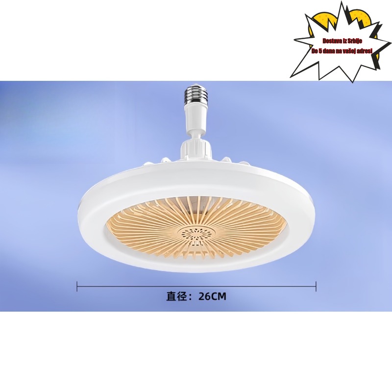 Plafonjera sa ventilatorom i električnim svetlom, aromaterapija sa daljinskim upravljačem, pogodna za spavaću i dnevnu sobu, sa podesivim zatamnjivanjem i šrafovima