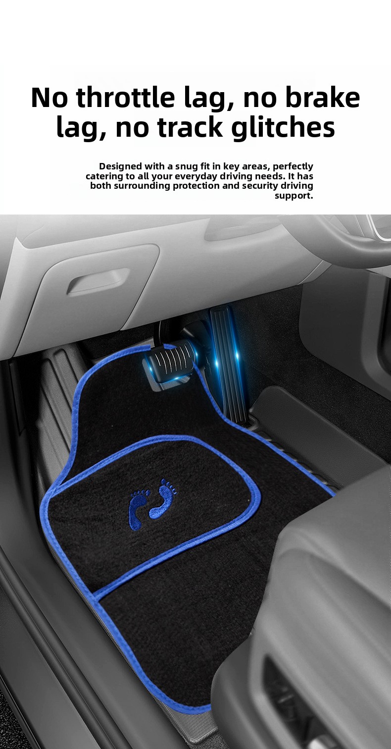 Set od 4 neklizajuće auto patosnice, dugotrajne i otporne na habanje, dodaci za enterijer za sva vozila, univerzalno pristajanje