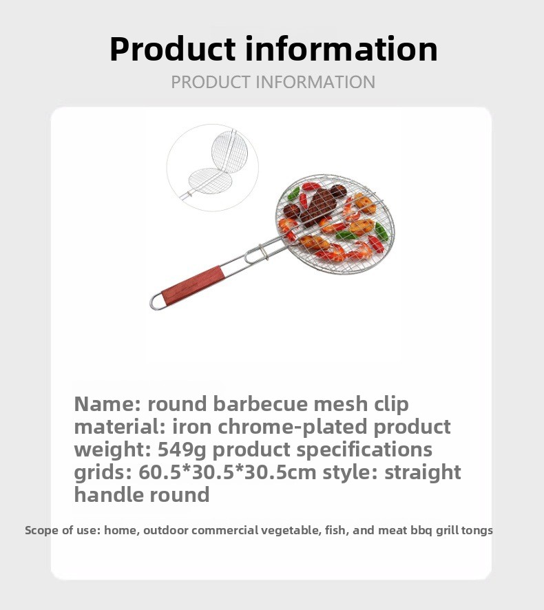 Višekratna mreža za roštilj od nehrđajućeg čelika koja se sklapa, savršena za kampovanje i roštiljanje na otvorenom