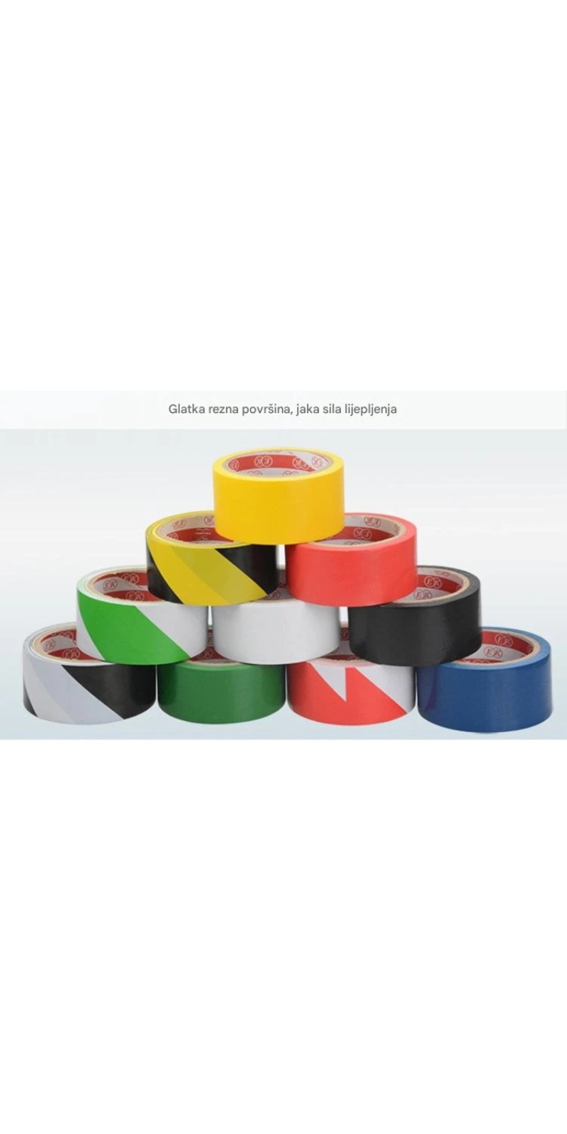 Visoko vidljiva crno-žuta zebra traka za upozorenje - visokokontrastna sigurnosna traka sa prugastim oznakama za klizanje, laka primena za podove, stepenice (kompatibilna sa odećom) - i održavanje