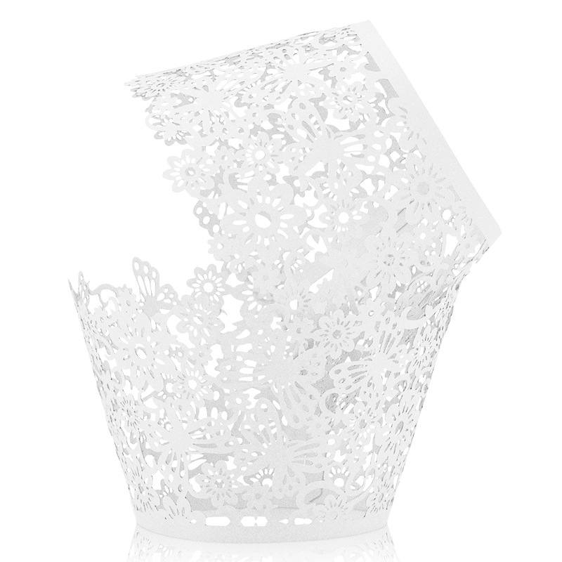 Laserom isečeni omoti za kolačiće sa srčićima, cvetovima, zvezdicama i brojevima/slovima - Pogodni za DIY pečenje, žurke, venčanja, baby shower - Lako isečeni dizajni za dekoraciju i pakovanje