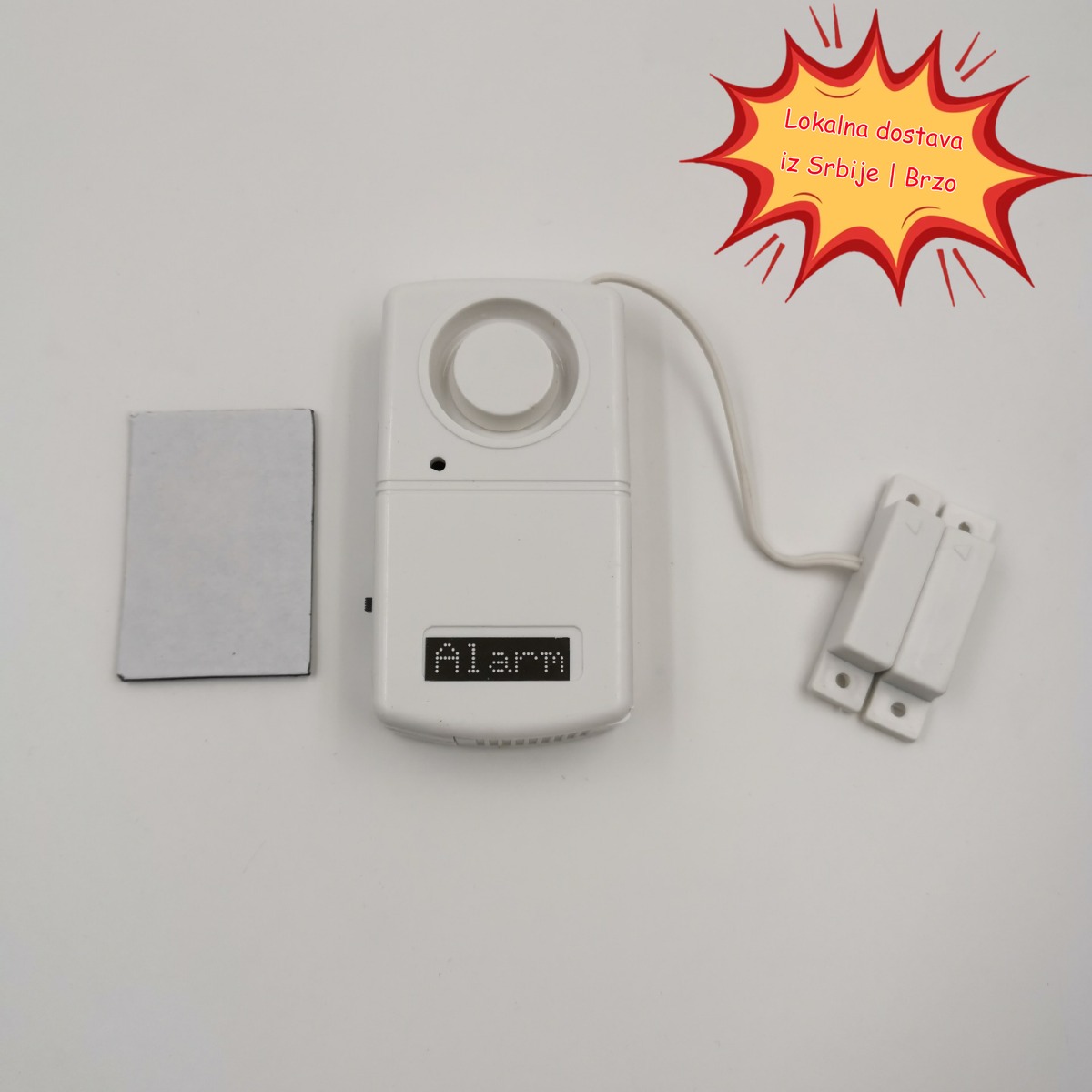 Magnetni alarm za vrata za sprečavanje krađe, sa glasnim zvukom za prozore i vrata kada se otvore