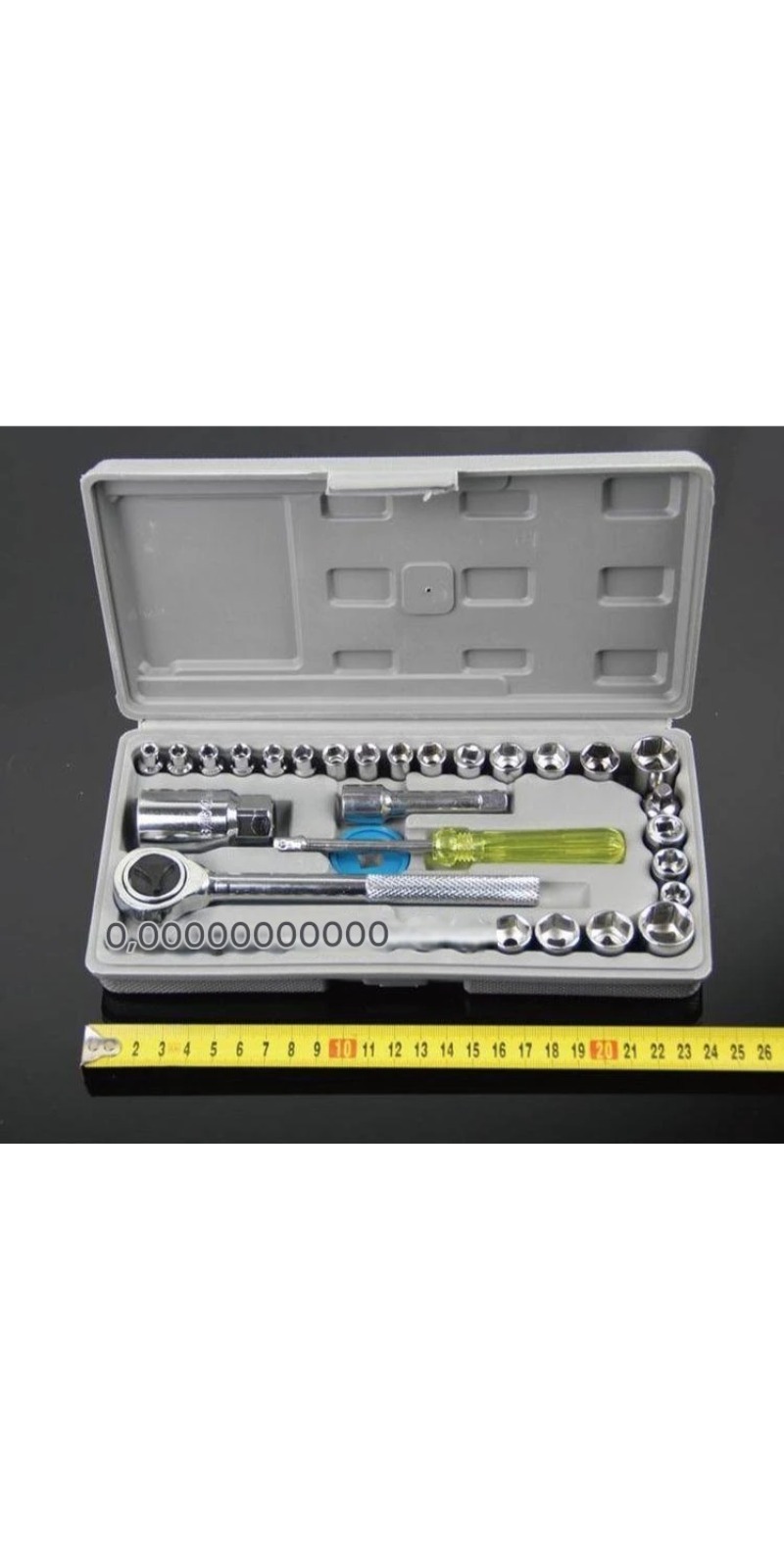 Profesionalni set nasadnih ključeva za popravku automobila i održavanje kuće | Izdržljivo gvožđe