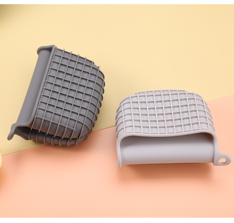 Rukavice za rernu otporne na toplotu sa neklizajućim silikonskim rešetkama | Silikonski materijal, isključivo ručno pranje za pečenje i kuvanje