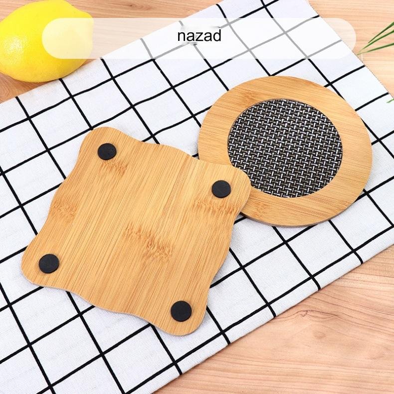 Drveni zaštitnici za stolove - neklizajuće i toplotno otporne podmetače i podloške, debeli toplotni izolacioni jastučići pogodni za trpezu, kancelariju, kafić - izdržljiva zaštita za drvo i površine stolova