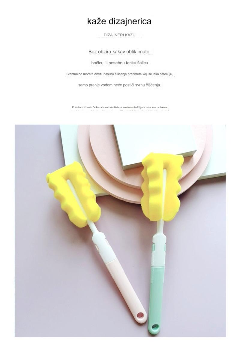 Robusna i svestrana spužva za čišćenje, pogodna za kućnu i kuhinjsku upotrebu - efikasna protiv tvrdoglavih mrlja, masnoće, prljavštine i nečistoća - izdržljiva četka za više površina, posuđe, tiganje, podove, zidove - za komercijalno i kućno čišćenje