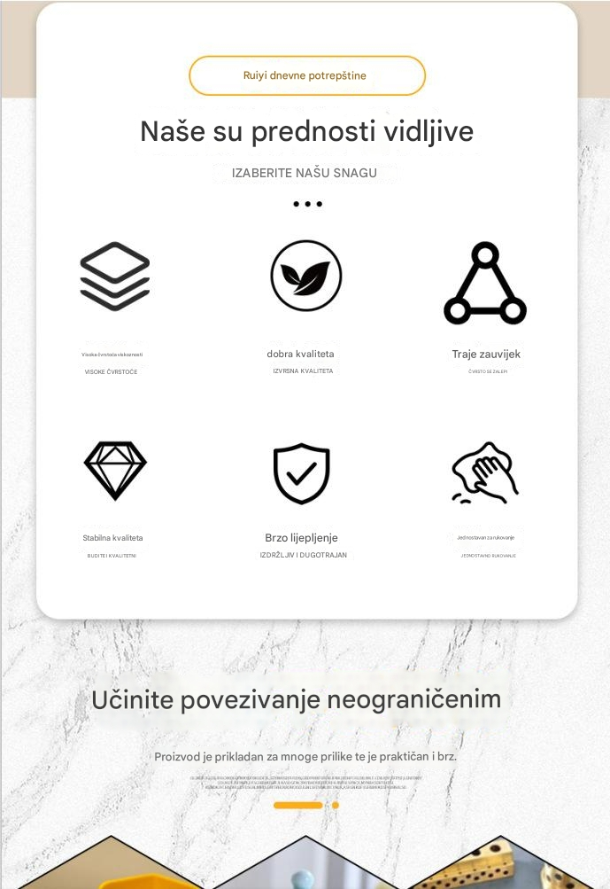 Jaka lepljiva lepak za obuću - Netoksična formula, bez hemikalija, pogodna za DIY projekte, popravku obuće, čizama i - Snažno lepljenje