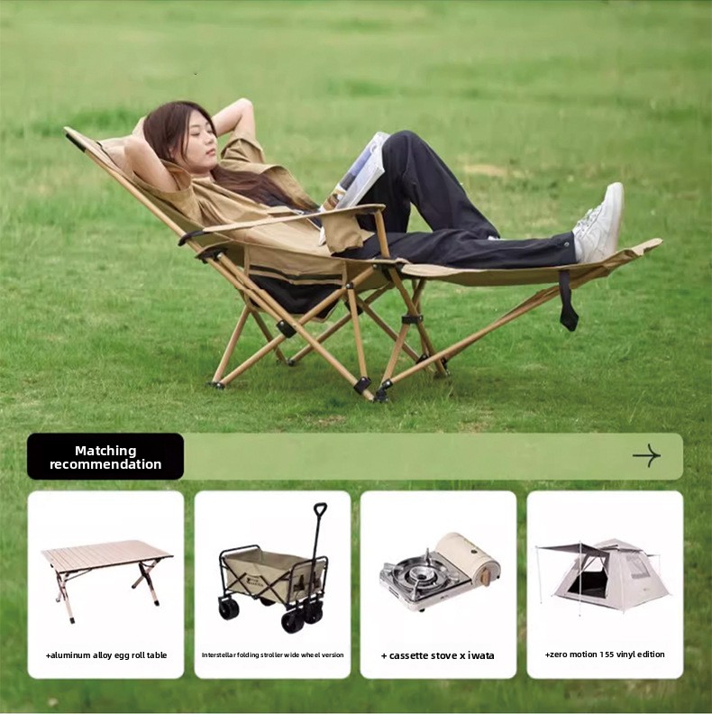 1 kom Velika sklopiva kamp stolica - Podesivi naslonjač sa laganim prenosivim dizajnom, uključuje torbu za nošenje za odrasle - Izdržljiva kompaktna stolica za pecanje, planinarenje, putovanja, kućnu upotrebu i opuštanje | Čvrsta kamp stolica