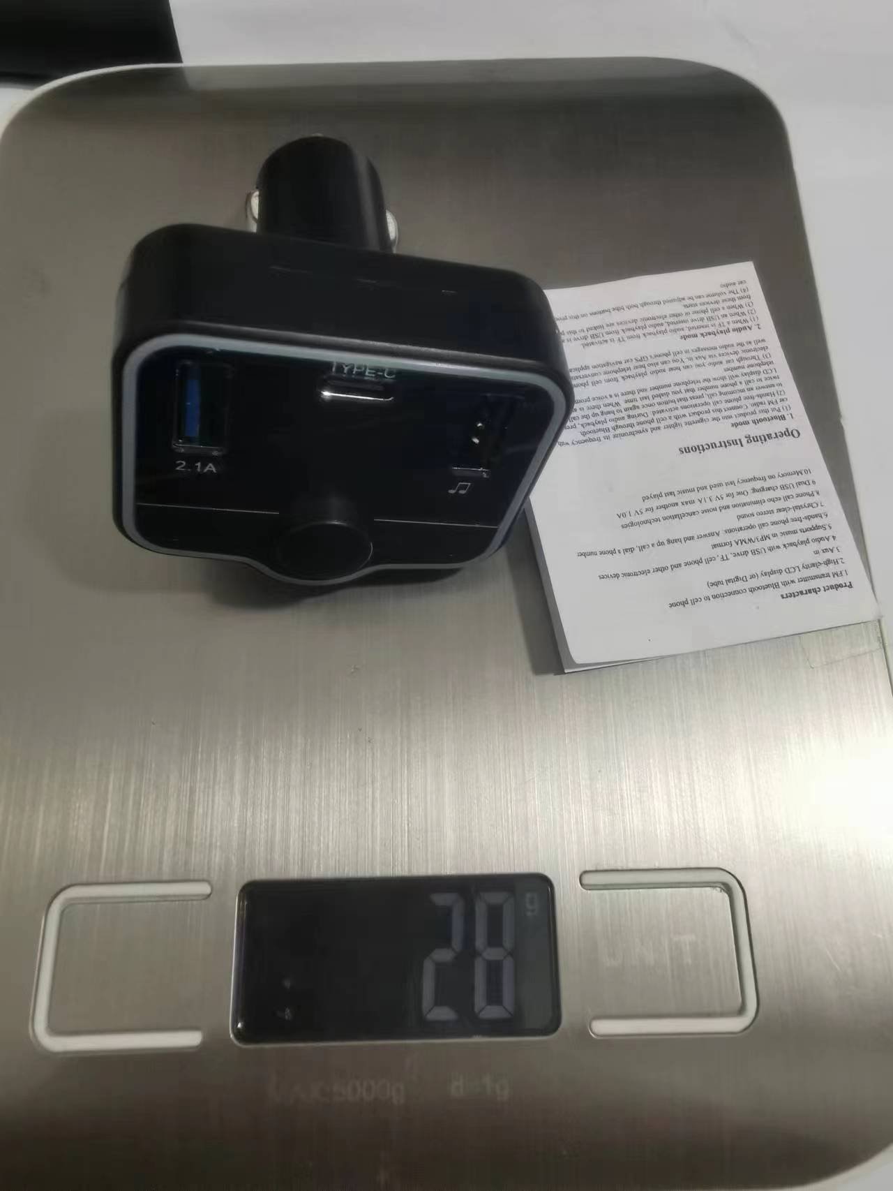 M43/M46 Bežični Auto MP3 Plejer sa 5.0 Čipom, Podrška za USB/SD/TF Kartice, FM Transmiter, Plug & Play, Ekran u Boji, Hands-Free Pozivanje, Glasovna Kontrola, Kompatibilan sa Pametnim Telefonima/Tabletima, USB Napajanje (Nije Potrebna Baterija) - Sistem za Zabavu u Automobilu