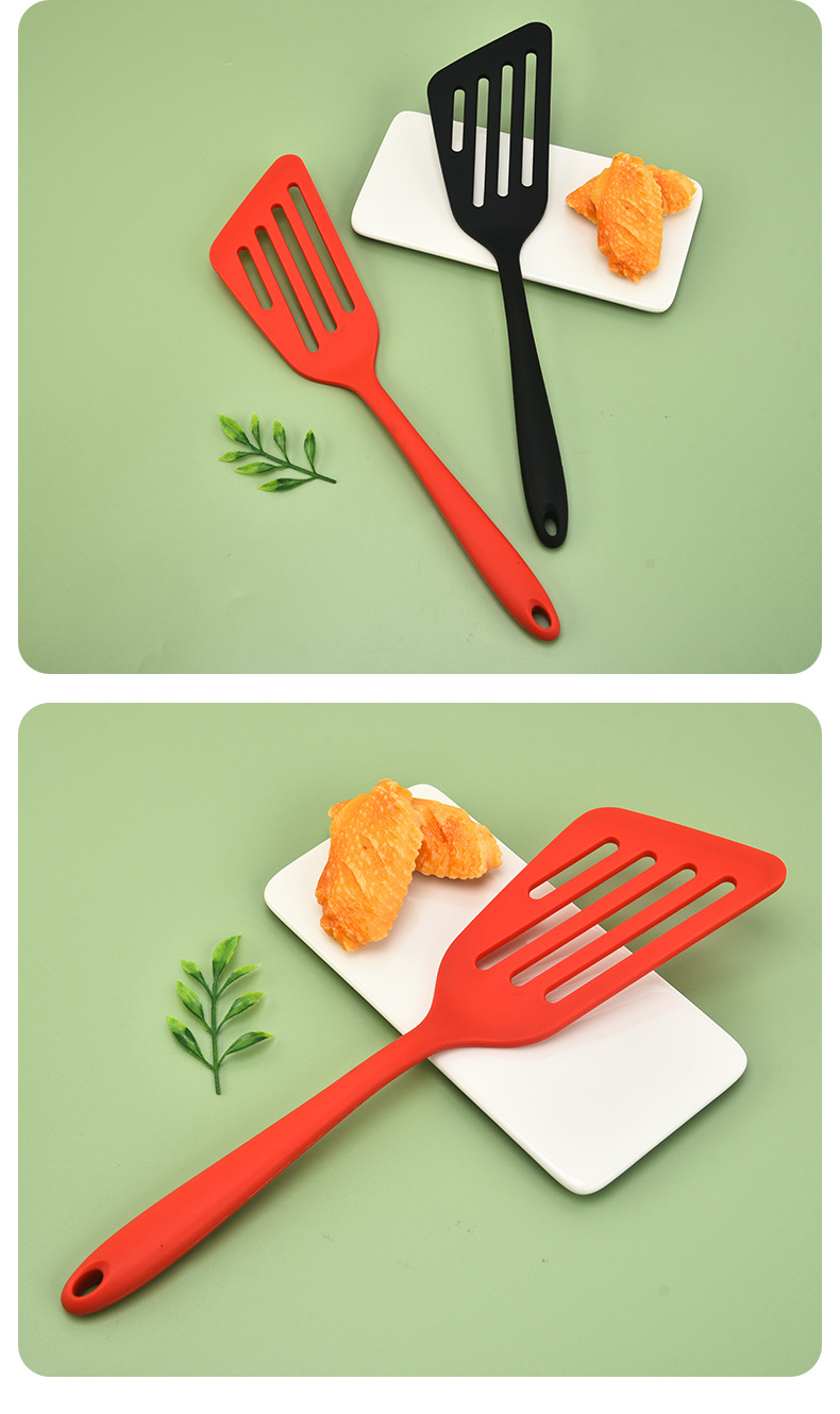 Nelepljiva lopatica za posude, fleksibilna od nerđajućeg čelika, riblja lopatica sa žljebovima, multifunkcionalni kuhinjski alat