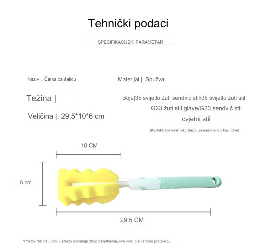 Robusna i svestrana spužva za čišćenje, pogodna za kućnu i kuhinjsku upotrebu - efikasna protiv tvrdoglavih mrlja, masnoće, prljavštine i nečistoća - izdržljiva četka za više površina, posuđe, tiganje, podove, zidove - za komercijalno i kućno čišćenje