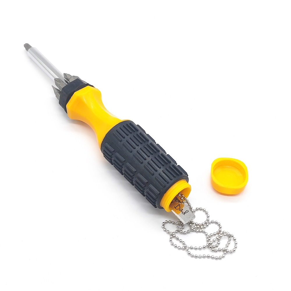 6-u-1 Set Odvijača sa Polu-Napunjenim Baterijama za Mehaničare i Kućne Popravke | Metalna i Plastična Konstrukcija, Bez Struje