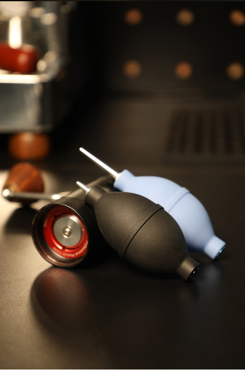 Ručni komplet za duvanje kafe pogodan za mašine i mlinove za kafu - Prenosivi duvač sa balonskom četkom za čišćenje prašine, kompaktni dodatak za održavanje espresso mašina, čišćenje mlinova, nega uređaja