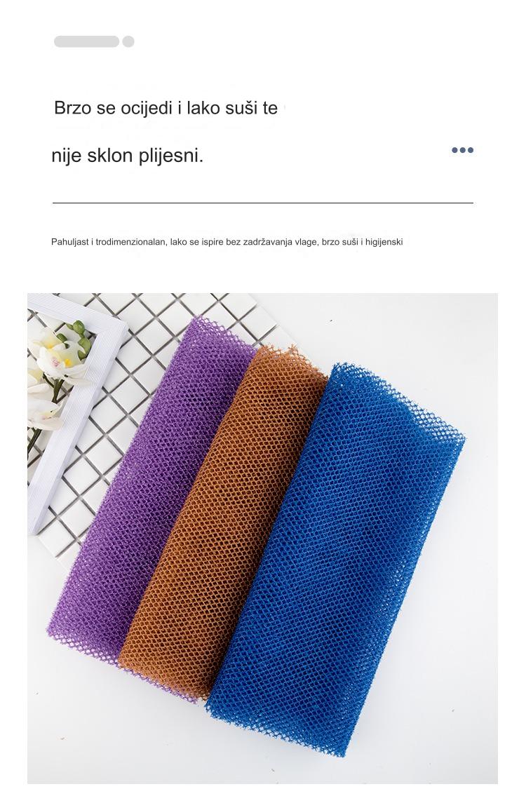 Vrhunska silikonska mrežica za kupatilo | Unapredite svoje iskustvo tuširanja sa izdržljivom i udobnom zavesom za tuš