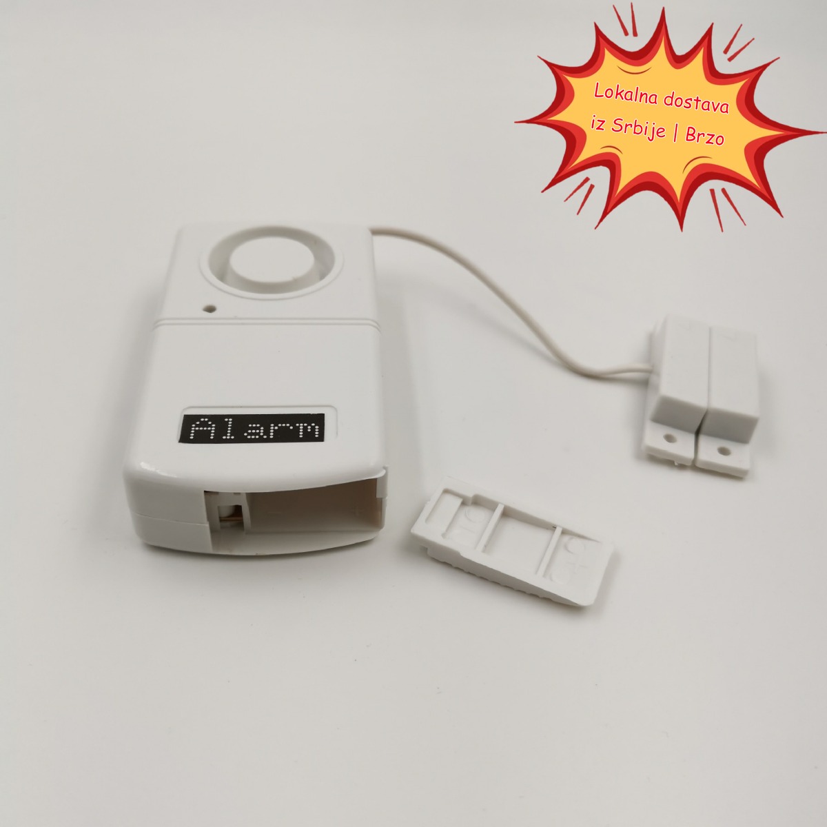 Magnetni alarm za vrata za sprečavanje krađe, sa glasnim zvukom za prozore i vrata kada se otvore