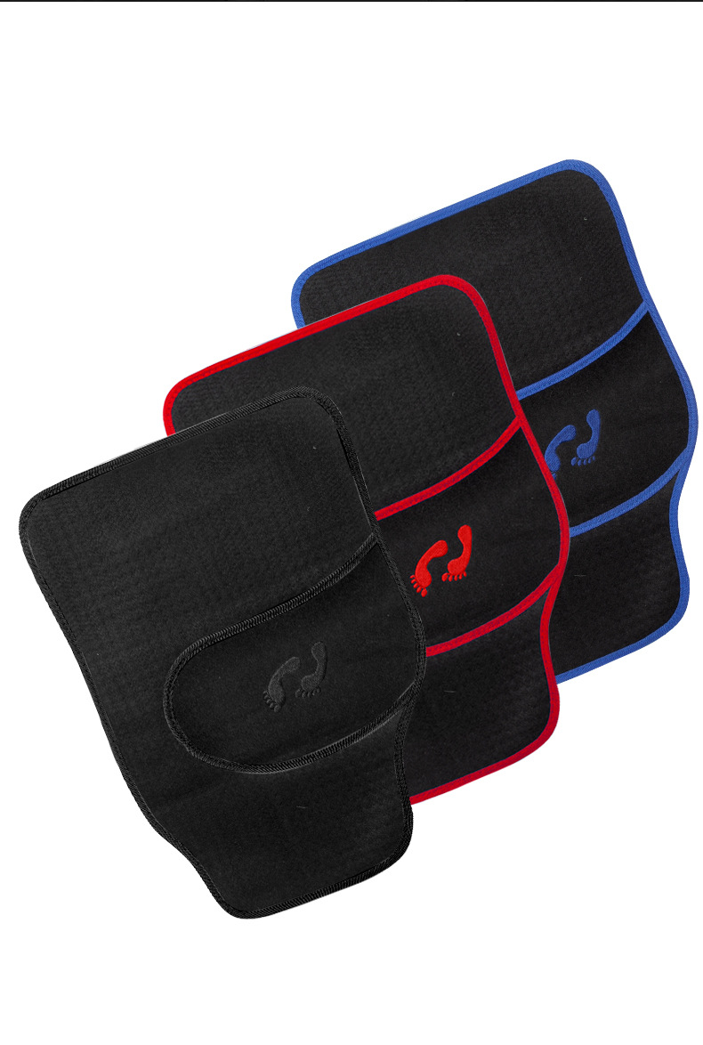 Set od 4 neklizajuće auto patosnice, dugotrajne i otporne na habanje, dodaci za enterijer za sva vozila, univerzalno pristajanje