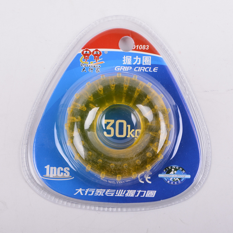 Ručni rehabilitacioni jačalica za stisak za starije osobe - Gumeni O-prsten za vežbanje prstiju sa otporom, prenosiv za teretanu, vežbanje spretnosti ruku i oprema (bez potrebe za strujom)