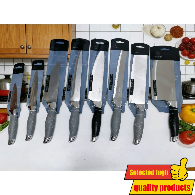 Set Kuhinjskih Noževa Višeodelni, Set Noževa od Nerđajućeg Čelika, Kuharski Nož za Voće, Set Kuhinjskih Noževa za Domaćinstvo