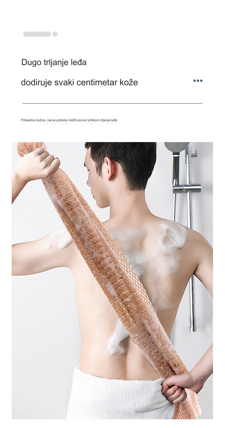 Vrhunska silikonska mrežica za kupatilo | Unapredite svoje iskustvo tuširanja sa izdržljivom i udobnom zavesom za tuš