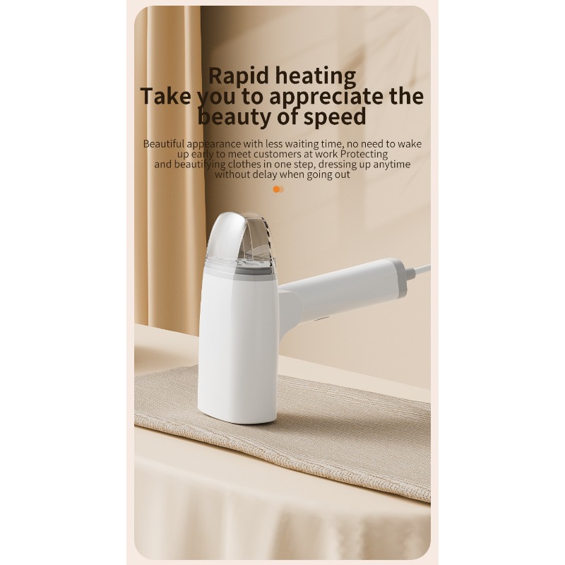 Ručna pegla za veš | Prenosiva mini električna pegla za studente, za kućnu upotrebu sa nepunjivom 9V baterijom