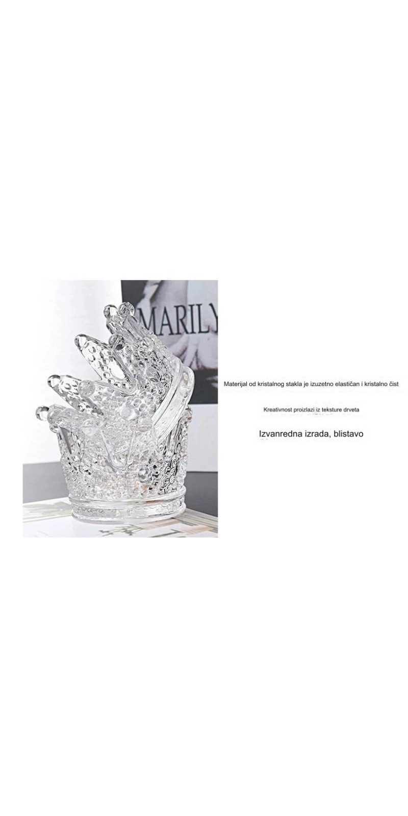 Krona za cigare i cigarete | Moderan evropski stil, bez dima, idealno za dekoraciju doma i kancelarije