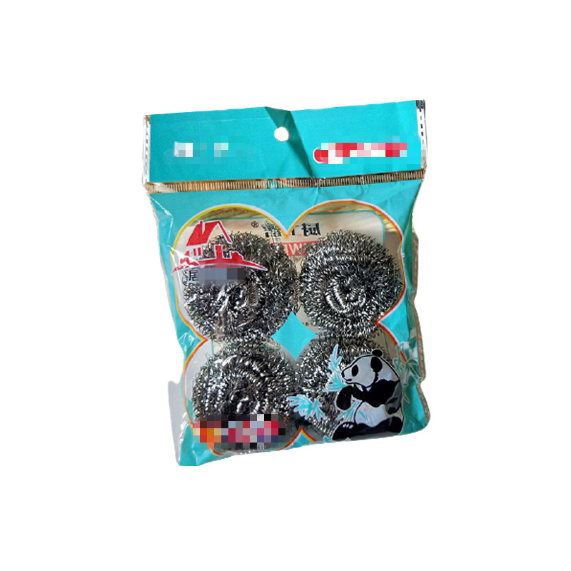 4 komada Kugle za čišćenje od nerđajućeg čelika | Ne rđa, idealno za pranje sudova u kuhinji, četka sa žičanom kuglom, četka za lonce