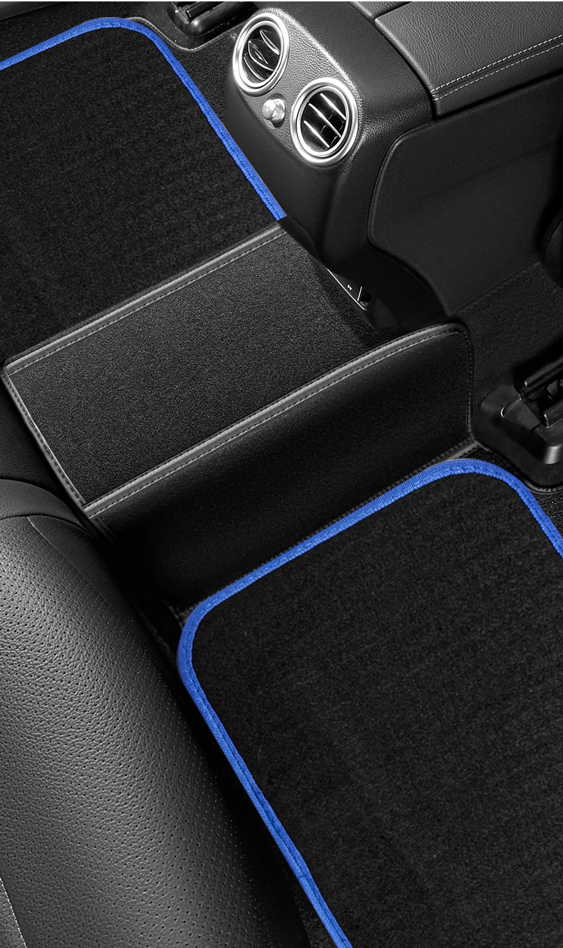 Set od 4 neklizajuće auto patosnice, dugotrajne i otporne na habanje, dodaci za enterijer za sva vozila, univerzalno pristajanje