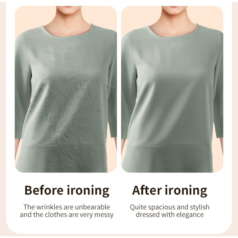 Ručna pegla za veš | Prenosiva mini električna pegla za studente, za kućnu upotrebu sa nepunjivom 9V baterijom