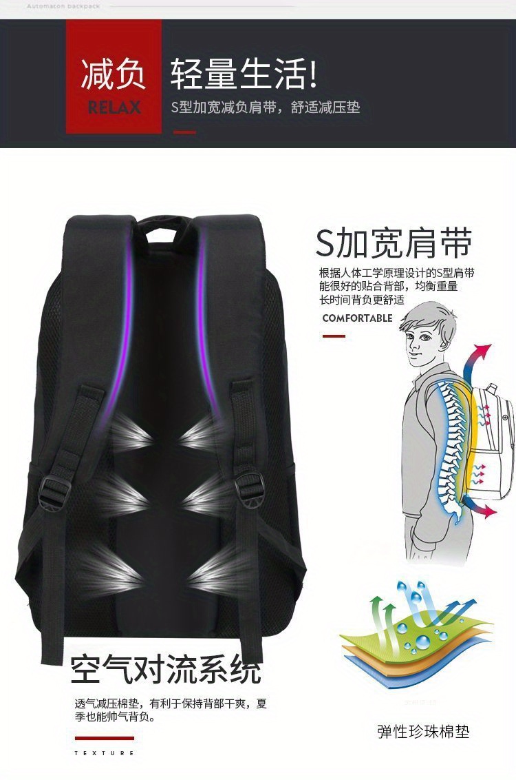 Premium muška torba za laptop, prostrani poslovni, za putovanja, pogodan za studente