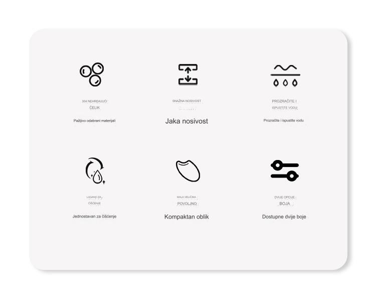 Višenamenski stalak za drenažne posude za kuhinjsko skladištenje | Dizajn koji štedi prostor sa podesivim nogama i neklizajućom bazom