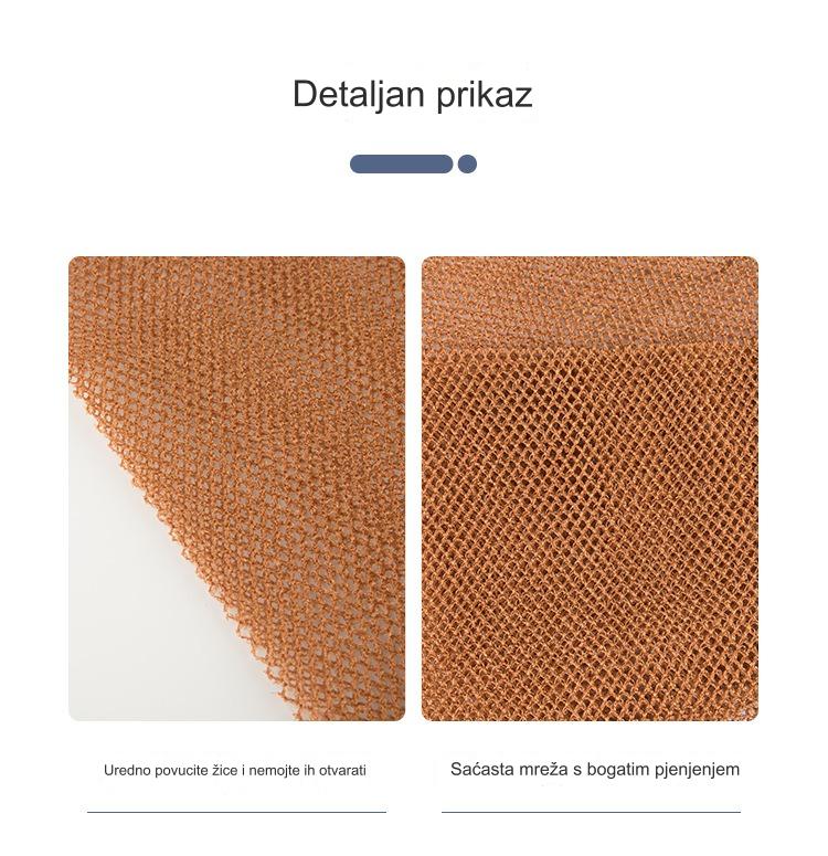 Vrhunska silikonska mrežica za kupatilo | Unapredite svoje iskustvo tuširanja sa izdržljivom i udobnom zavesom za tuš