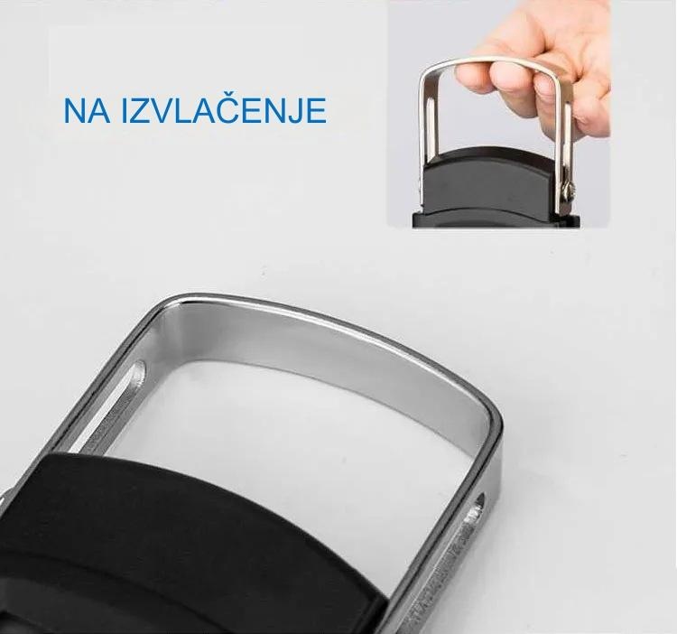 Prenosiva digitalno-analogna vaga - kompaktna - besplatna kuhinjska i prtljažna vaga sa kukom, praćenje maksimalne/ukupne težine, funkcija tare za putovanja, pecanje, kampovanje - lako čitljiv, neperiv dizajn bez tkanine (Ne /