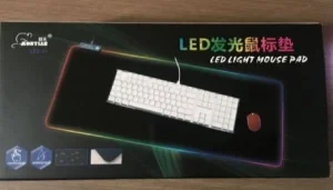 Podloga Za Mis i Tastaturu Sa RGB Osvetljenjem