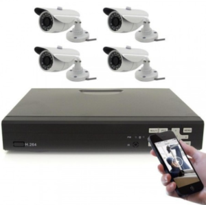 CCTV HD video nadzor sa 4 kamere