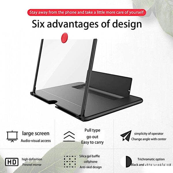 3d Uveličavajući Ekran - Lupa Za Mobilne Telefone 12" - Image 13