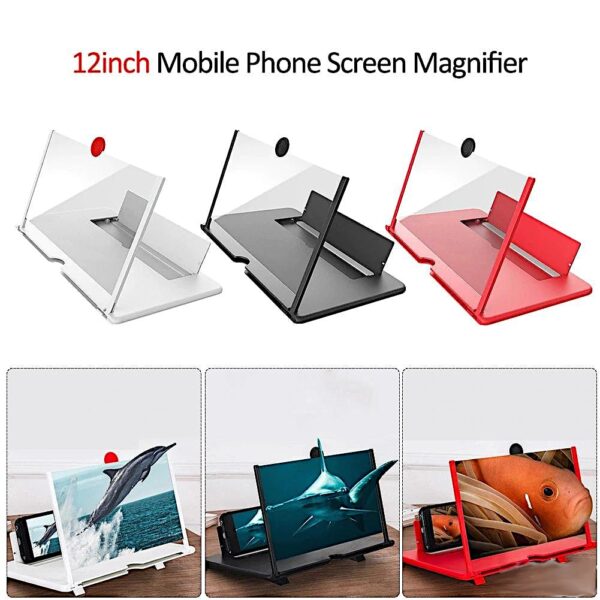 3d Uveličavajući Ekran - Lupa Za Mobilne Telefone 12" - Image 12