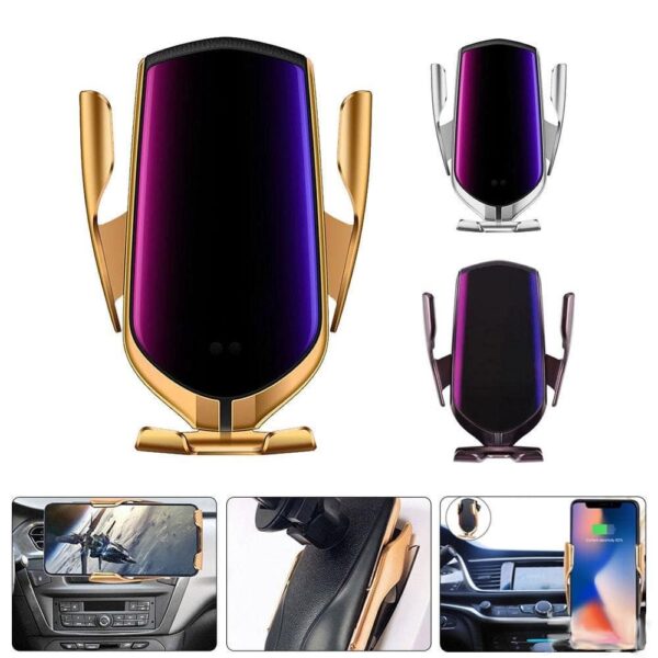 Auto Punjac I Držač Telefona Sa Senzorom Pokreta 3u1