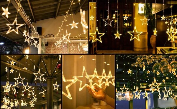 Magične Led Lampice Zvezdice 3m Žute - Image 2