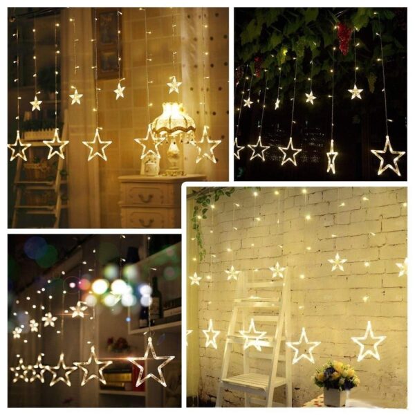 Magične Led Lampice Zvezdice 3m Žute - Image 13