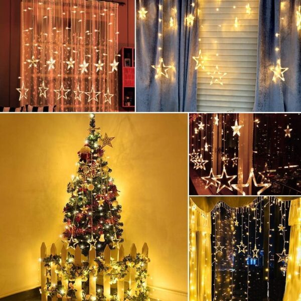 Magične Led Lampice Zvezdice 3m Žute - Image 9