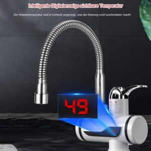 Slavina Sa Grejačem Za Sudoperu