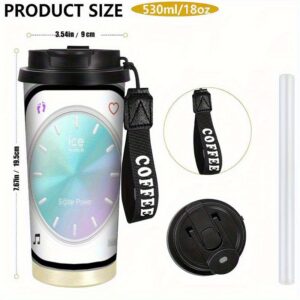 18oz Termos od nerđajućeg čelika sa satom