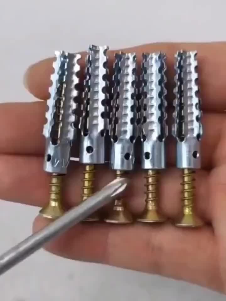 Setovi od 5/50/200 metalnih zupčastih ekspanzionih cevi sa samoreznim šrafovima za bušenje - Slika 14