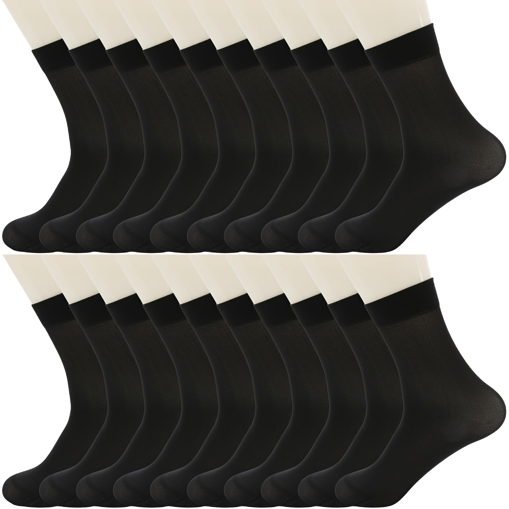 20 Parova Muških Laganih Prozračnih Čarapa do Pola Listova - Slika 4