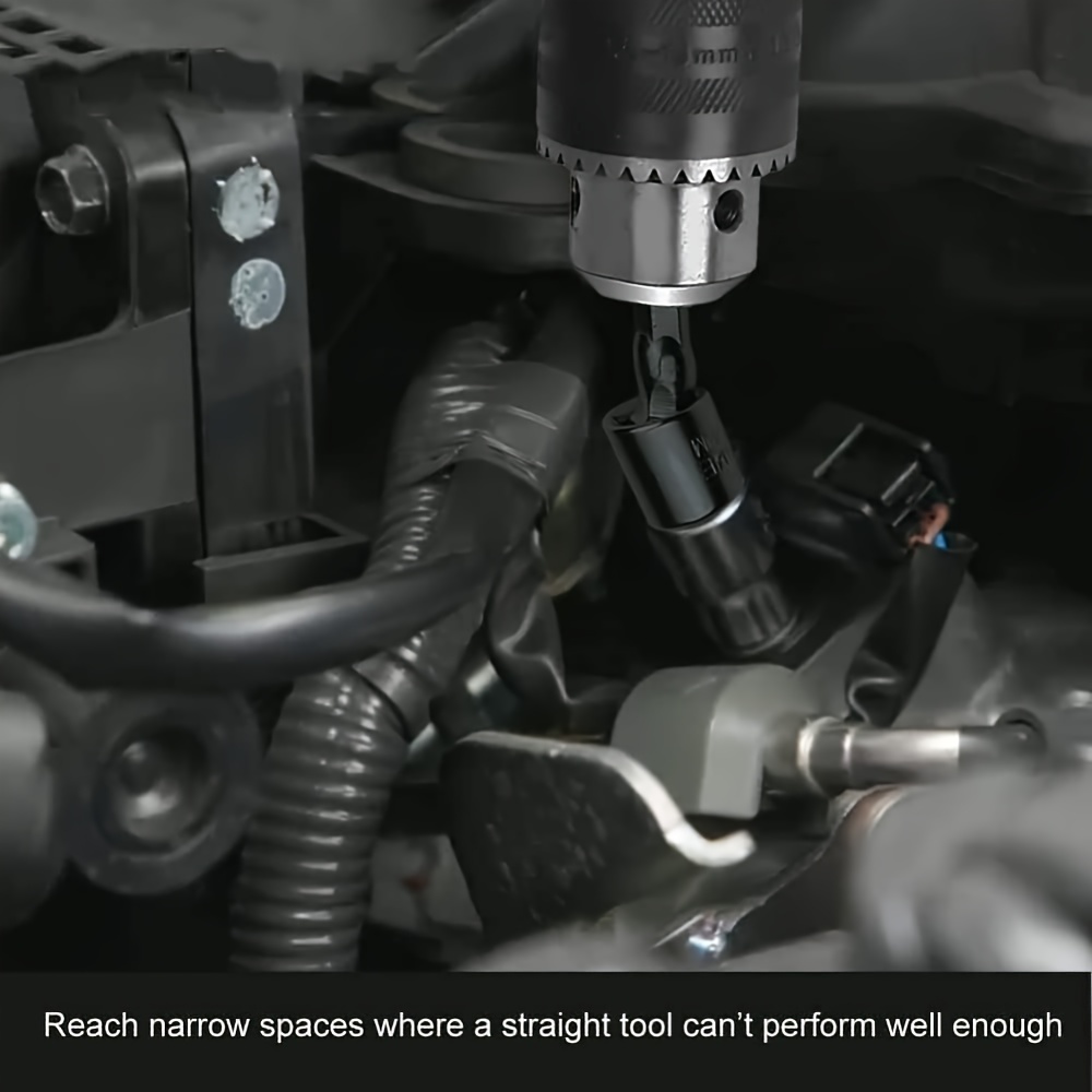 3 komada adaptera za bušilicu sa 360° rotirajućim heksagon šankom - Slika 6